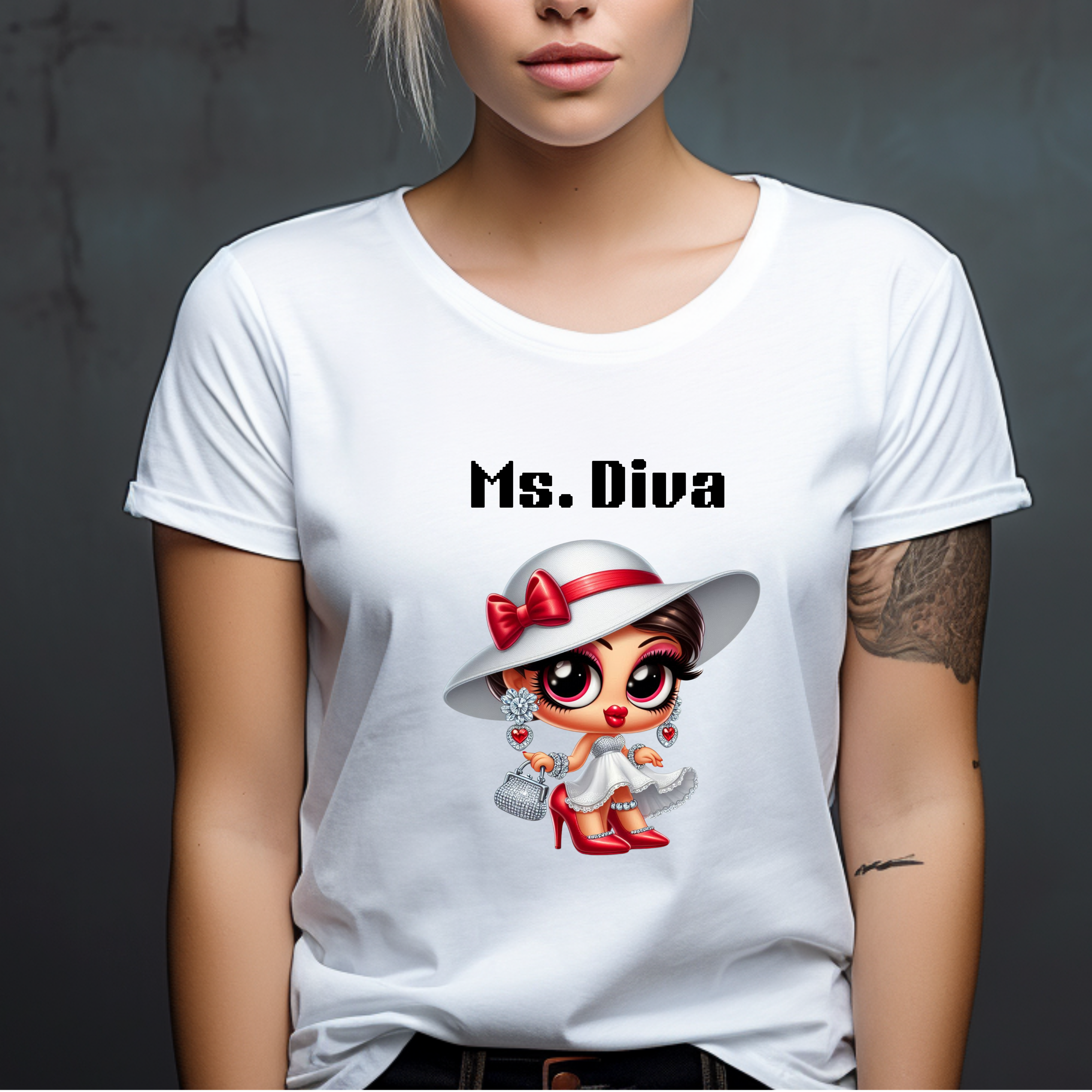 Ms. Diva. Women T-shirt